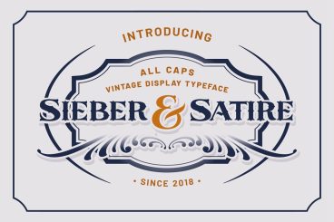 Sieber & Satire Font + Extra