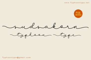 Sudsakorn font