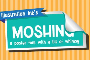 ZP Moshing Regular Font