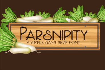 ZP ParsnipityRegular Font