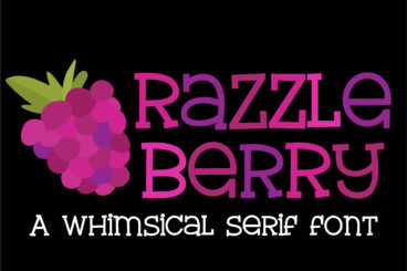 ZP Razzle Berry Regular Font