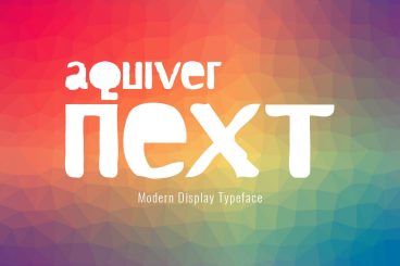 Aquiver Next Regular Font