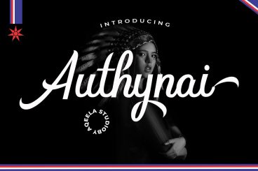 Authynai Script Font