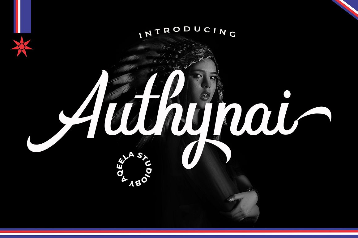 Authynai Script Font