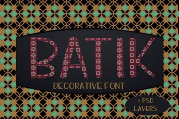 Batik Regular Font