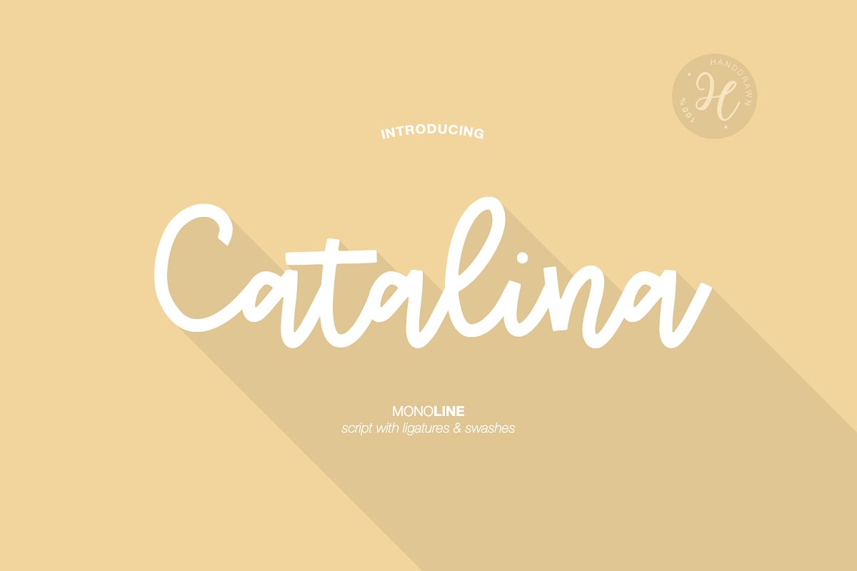 CATALINA MONOLINE FONT