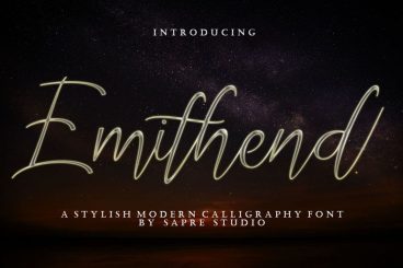 Emithend Script Font