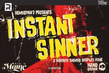 Instant Sinner Font