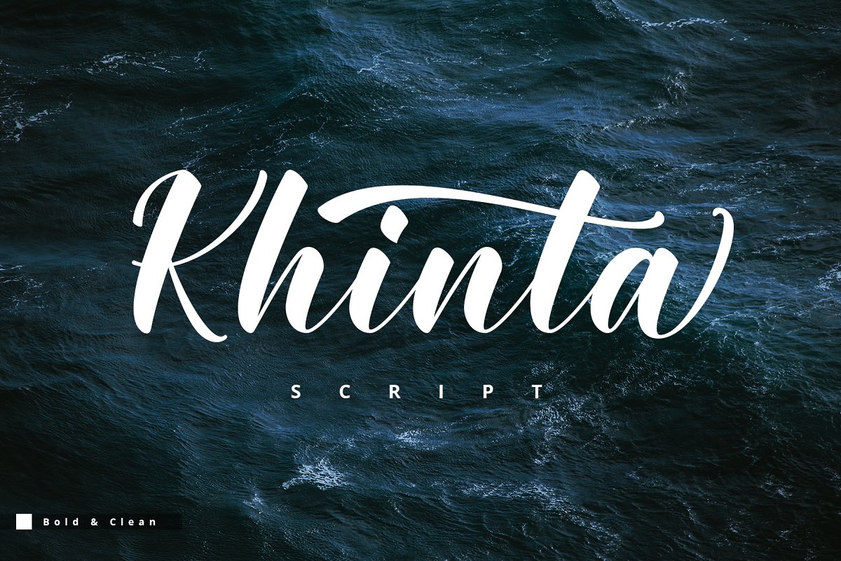 Khinta Script Font Khinta Script Font