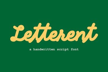 Letterent Script Font