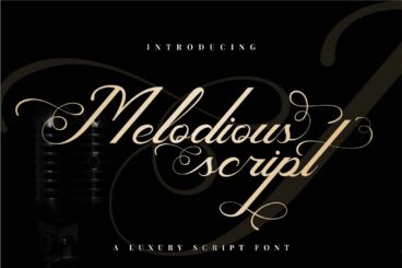 Melodious Script Font