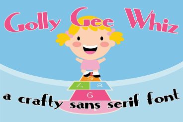 PN Golly Gee WhizRegular Font
