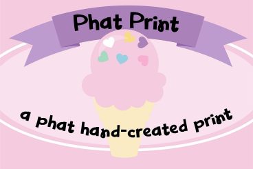 PN Phat Print Regular Font