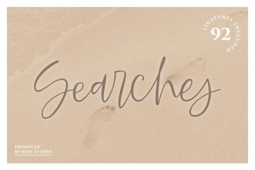 Searches Handwritten Font