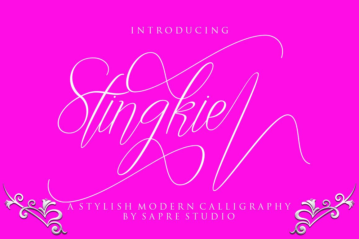 Stingkie Script Font