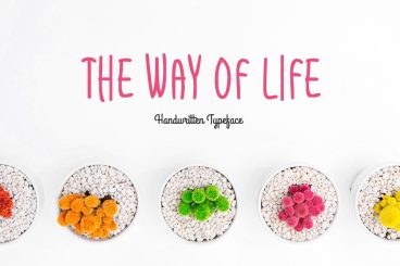 The Way Of LifeRegular Font