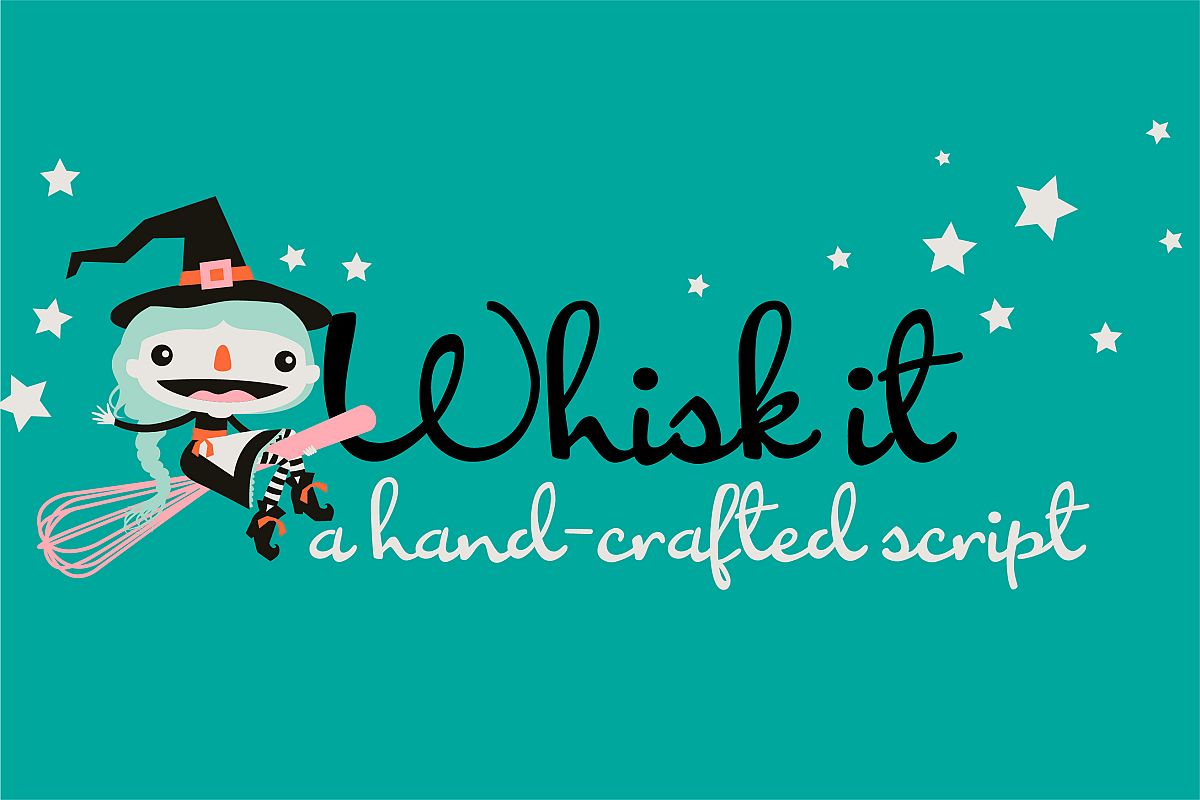 ZP Whisk It Script Font