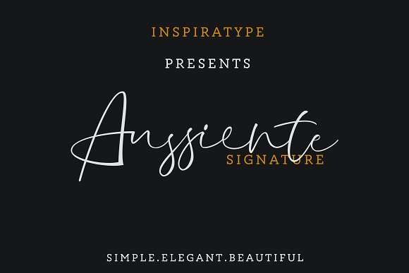 Aussiente Signature - Script Aussiente Signature - Script