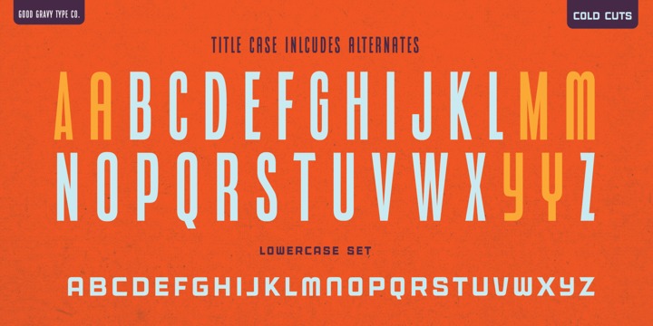 Cold Cuts Font Family Cold Cuts Font Family