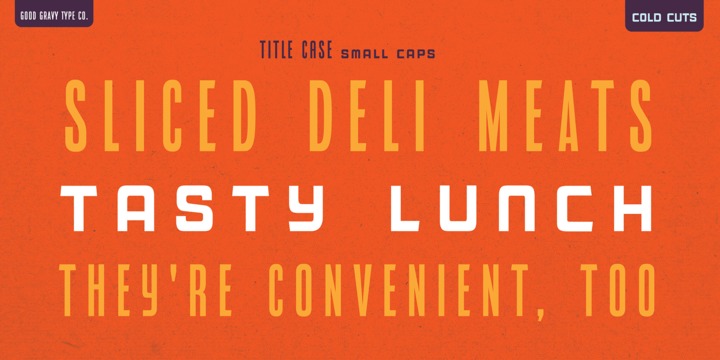 Cold Cuts Font Family Cold Cuts Font Family