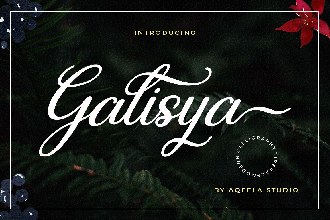 Galisya Script Font