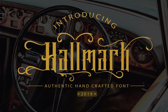 Hallmark Font
