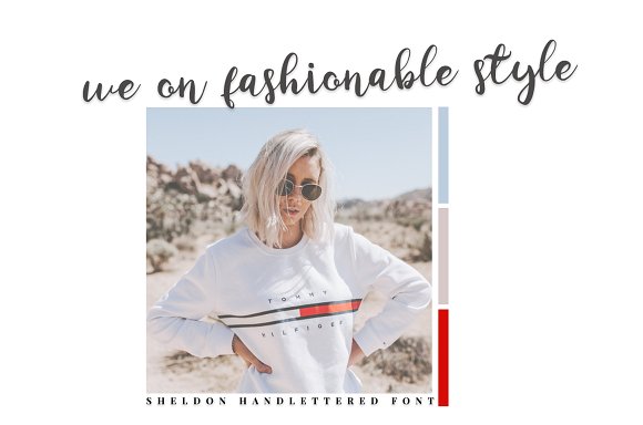 sheldon - script font
