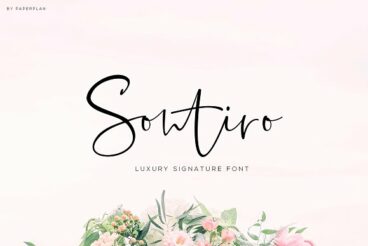 Sontiro - Signature Typography