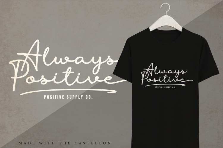 The Castellon Script Font