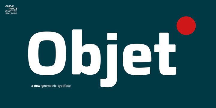 Objet Font Family