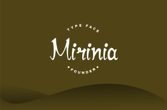 Mirinia Script Font