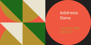 Address Sans Pro Font Family