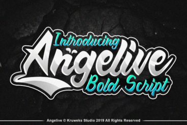 Angelive Script Font