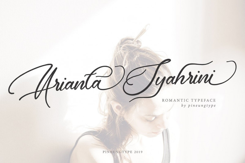 Arianta Syahrini Font