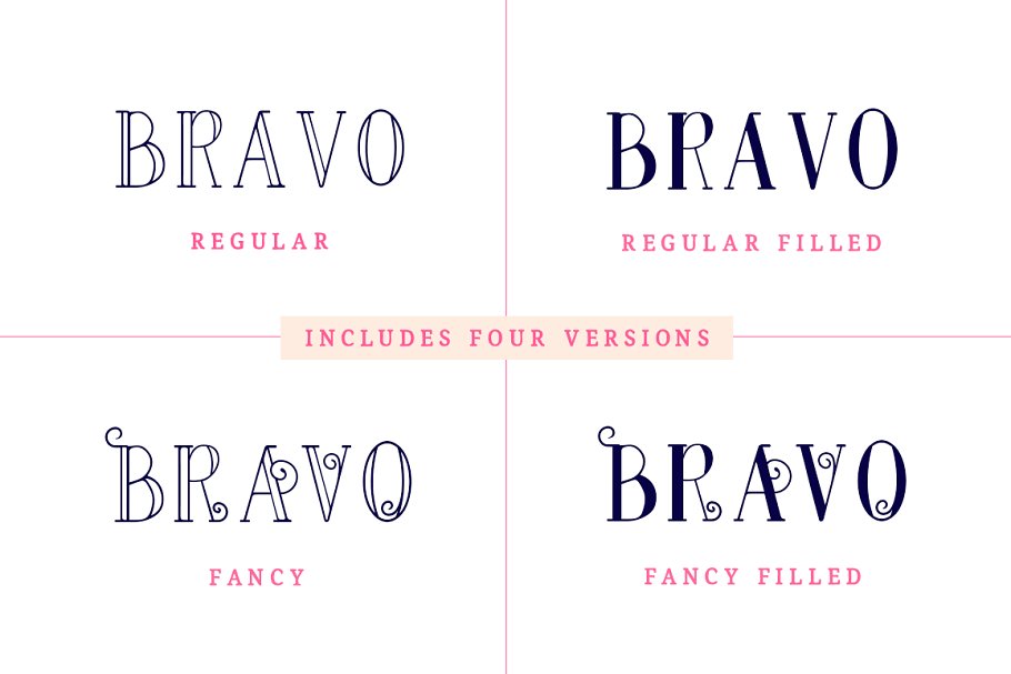 Bravo Sir Font Family