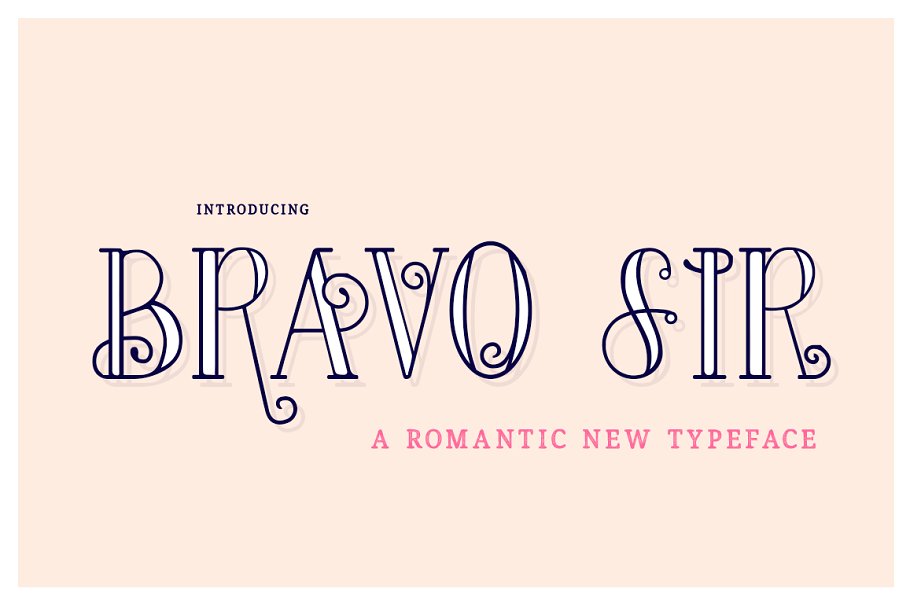 Bravo Sir Font Family
