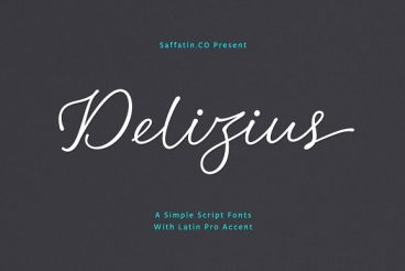 Delizius Script Pro Font