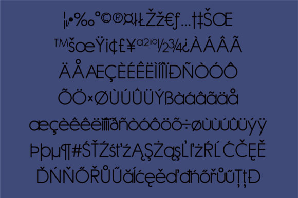 Fluential Font