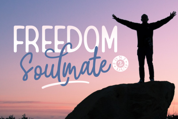 Freedom Soulmate Duo Font Freedom Soulmate Duo Font