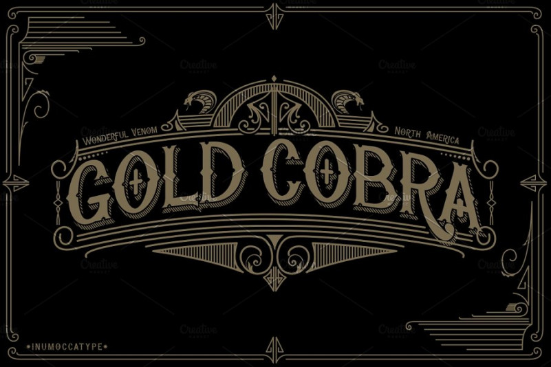 G.A Iron Horse Font