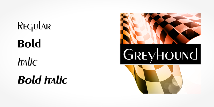 Greyhound Font Family