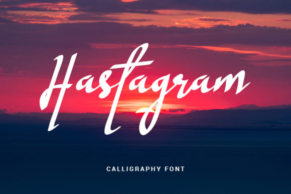 Hastagram Font Hastagram Font