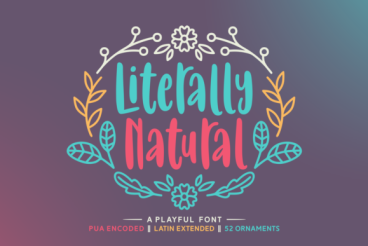 Literally Natural Font