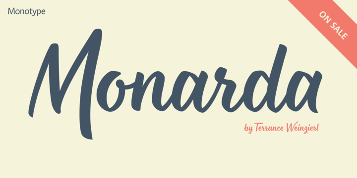 Monarda Font