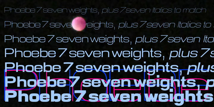 Phoebe Font Family