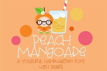 PN Peach Mangoade Regular Font