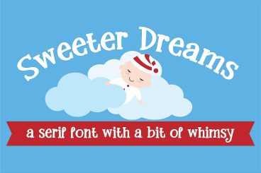 ZP Sweeter DreamsRegular Font