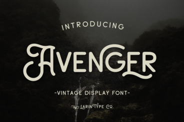 Avenger font