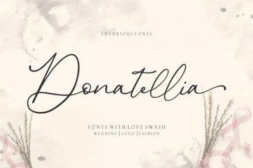 Donatellia - Signature Fonts