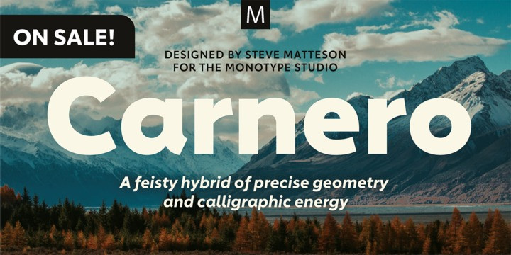 Carnero Font Family